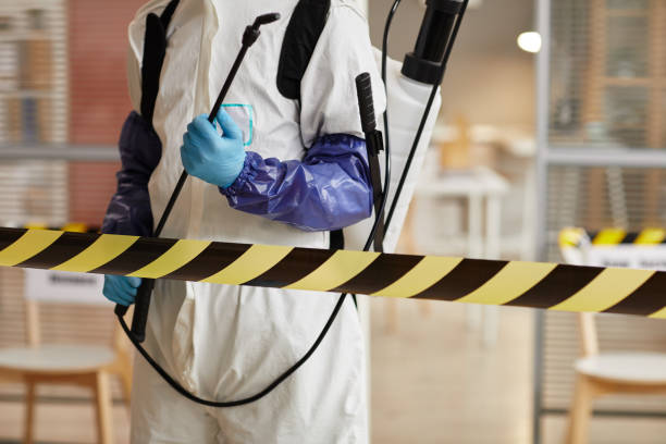 Professional Hoarding Cleanup technician working in Lincroft, NJ